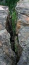 A Large Crack in the Rock