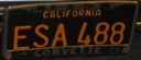 1963 Split Window Coupe License Plate