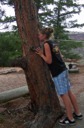 Jo Smelling a Butterscotch Tree