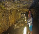 Inside Thunderhead Falls Tunnel