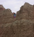 Off the path, Badlands National Park