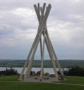 Lewis and Clark Rest Stop, I-90 on the Missouri River