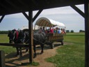 Ready for the covered wagon ride