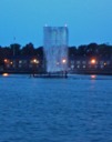 Waterfall from the Staten Island Ferry