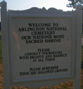 Welcome to the Arlington Cemetary