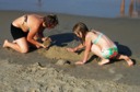 Protecting the Sand Sculpture