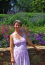 Mom in the Flower Garden