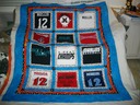 Cyndi R's Baseball T-shirt Quilt